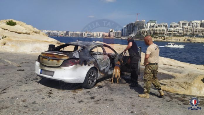 Man injured in car fire in Valletta