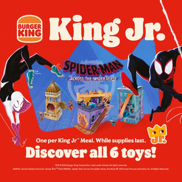 Swing into a whole new SpiderVerse at Burger King Live News Malta