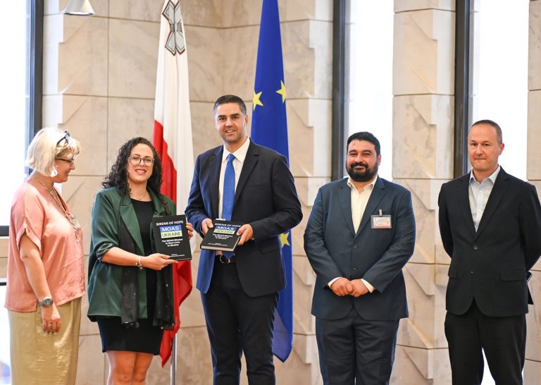 Deputy Prime Minister Ian Borg meets Maltese humanitarian organization MOAS