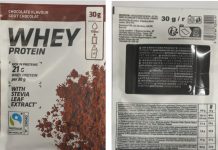 Do not eat this protein food: it may contain metal bits, Health Department warns