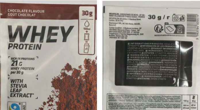 Do not eat this protein food: it may contain metal bits, Health Department warns