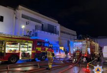 Major fire at Naxxar industrial park leaves two firefighters injured