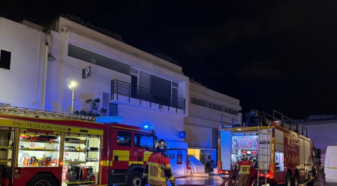Major fire at Naxxar industrial park leaves two firefighters injured