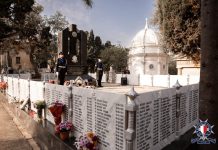 Malta Police honour Fallen Heroes on Remembrance Sunday