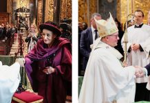 President and Prime Minister attend Pontifical Mass