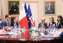 The importance of dialogue in the face of geo-political challenges – Prime Minister Robert Abela in a meeting with US Secretary of State Antony J. Blinken at Castille