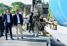 The process of geotechnical studies is underway at the Gozo General Hospital