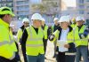 Transport Minister Chris Bonett visits the first part of the ongoing works in the Msida Creek project