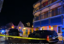 At least 10 dead as truck ploughs into crowd celebrating New Year in New Orleans