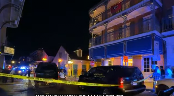 At least 10 dead as truck ploughs into crowd celebrating New Year in New Orleans