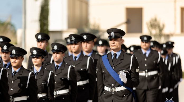 New police recruits graduate