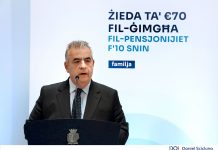 Increases in pensions and other benefits come into effect