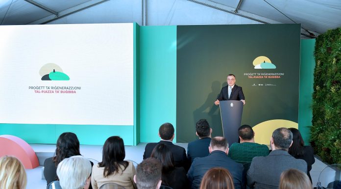 Regeneration work on Buġibba Square begins