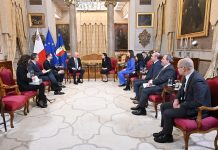 Courtesy call by the Secretary General of the Council of Europe Alain Berset