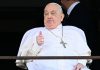 Pope Francis returns to Vatican at five-week stay in hospital