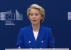 European Commission President Ursula von der Leyen ReArm Europe Plan
