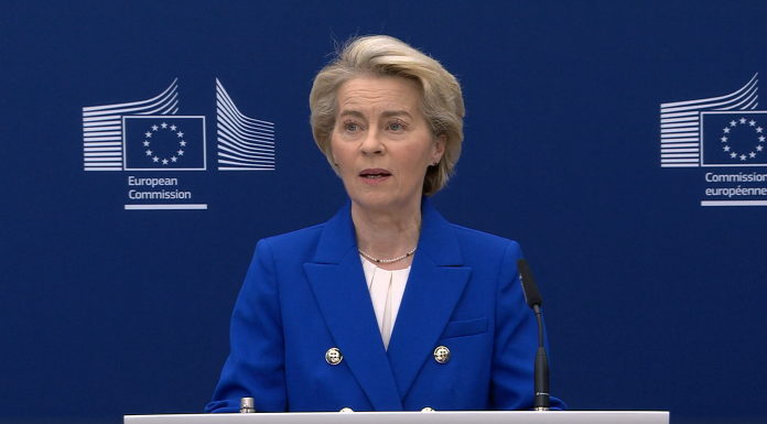European Commission President Ursula von der Leyen ReArm Europe Plan