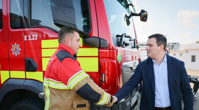 Families to benefit from major investment in Xemxija Fire Station