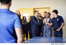 Prime Minister Robert Abela inaugurates new sports facility during visit to Mediterranean College of Sport