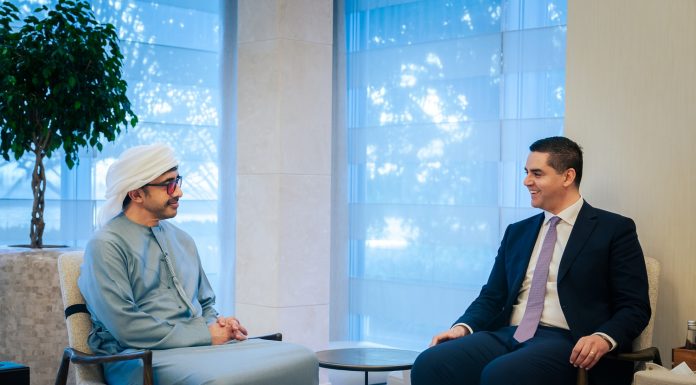 Deputy Prime Minister Ian Borg meets with UAE Deputy Prime Minister Sheikh Abdullah bin Zayed Al Nahyan