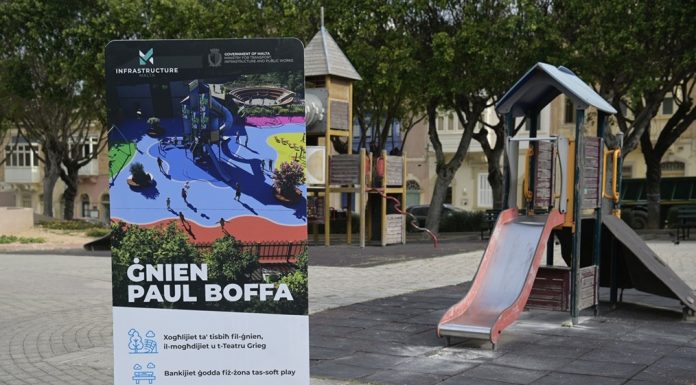 Paul Boffa Garden regeneration project: more safety, accessibility and open space for families