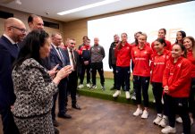 H.E. President of Malta Myriam Spiteri Debono pays visit to Malta FA Headquarters