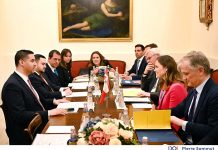 Denmark European Affairs Minister Bjerre in Malta ahead of the Danish EU Presidency in July