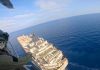 AFM carry out medical airlift of ship’s crew member