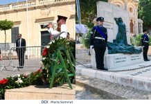 President and Speaker lay wreaths to commemorate Sette Giugno
