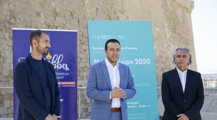 The popular ‘Lejl Imkebbes’ event and the ‘Gozo 2050: A Journey Through Time’ initiative are announced to be held at the Citadel