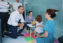 Prime Minister Robert Abela visits a Children, Adolescents and Youth Services Centre in Rabat, Gozo