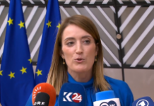 EP President Metsola to EU leaders: “Peace may be difficult, but it is not impossible”