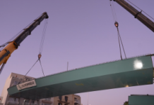 Infrastructure Malta lays third section of Msida Creek flyover as project progresses steadily