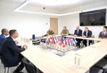 Deputy Prime Minister Borg meets with Estonian Foreign Minister Tsahkna, in Tallinn