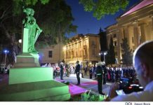Victory Day wreath-laying ceremony in Valletta