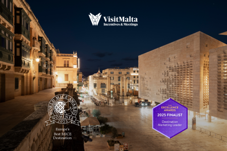 VisitMalta Incentives & Meetings Nominated for Two Prestigious International Awards