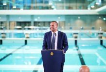 Prime Minister Robert Abela inaugurates Sports and Aquatic Pavilion in Victoria, Gozo