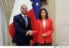 Prime Minister Robert Abela held a meeting with the Executive Vice-President of the European Commission, Roxana Mînzatu at Castille