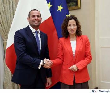 Prime Minister Robert Abela held a meeting with the Executive Vice-President of the European Commission, Roxana Mînzatu at Castille