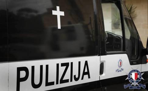 Police Black Van
