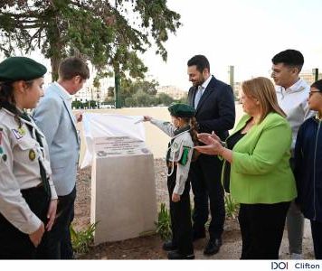 Independence Garden inaugurated in Ħaż-Żebbuġ – An open space designed by children for families