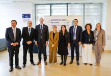 Minister Clint Camilleri promoting Gozo in Brussels