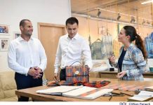 Prime Minister Robert Abela meets with small business owners in the Ta’ Qali handicraft village