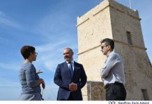 Restoration of historic Għajn Tuffieħa Tower completed
