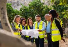 Developable plot in Ħal Lija is being transformed into an open space for people