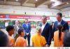 Prime Minister Robert Abela meets with young athletes of the National School of Sports