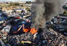 Large fire breaks out at Zejtun scrapyard