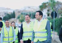 Government with a reconstruction project for 100 roads in Gozo