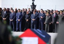 Home Affairs Minister attends ceremony for Libyan general who died in plane crash