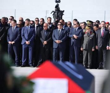 Home Affairs Minister attends ceremony for Libyan general who died in plane crash
